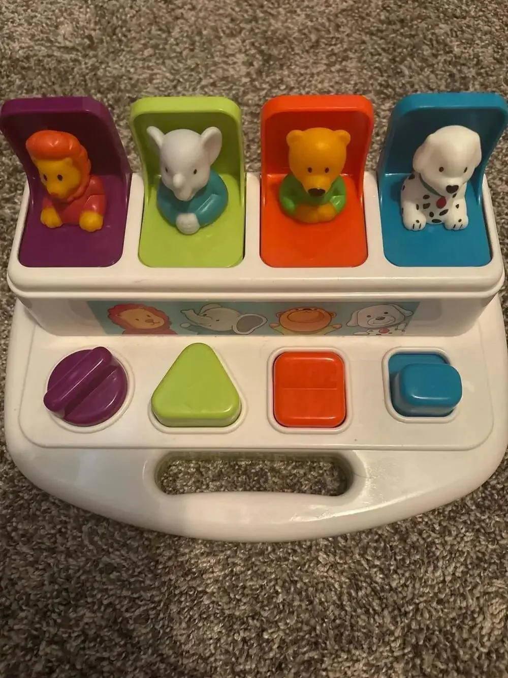 Fisher-Price Brilliant Basics Pop-Up Activity Toy with Animals
